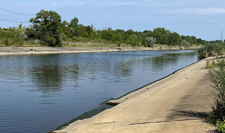 Rouge River Concrete Channel